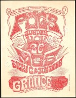 Super Rare Grande Ballroom Fugs Handbill