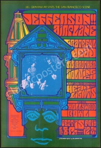 Original BG-81 Grateful Dead Poster