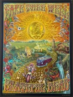 Dazzling Mike DuBois Fare Thee Well Commemorative Foil Poster