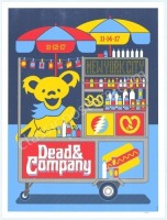 Charming Dead & Company 2017 New York Concert Poster