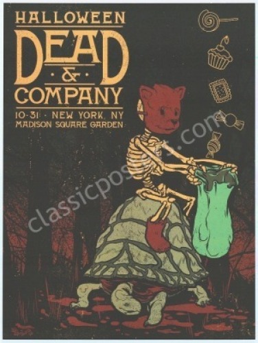 Spooky 2015 Dead & Company Halloween Poster