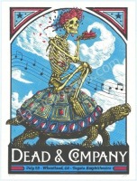 Enticing Zeb Love Dead & Company 2016 California Poster