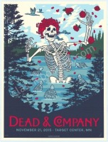 Lovely Dead & Company Gigart Poster