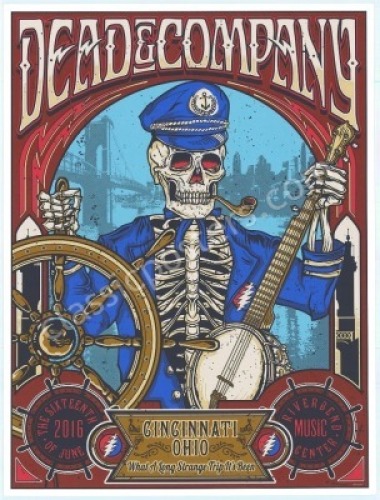A Second Dead & Company Cincinnati Poster
