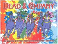 Vibrant Dead & Company New York Gigart Poster