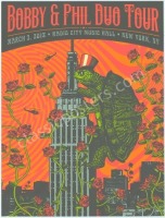 Exquisite Bob Weir and Phil Lesh Status Serigraph Poster