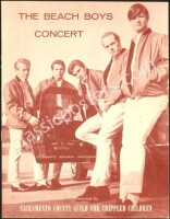 Rare 1964 Beach Boys Program