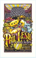 Exquisite 2014 Phil Lesh & Friends Forest Hills, New York Poster