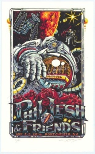 Set of Two A.J. Masthay Phil Lesh & Friend Posters