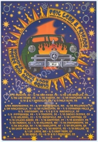 Phil Lesh & Friends There and Back Again Tour Poster