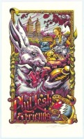 Alice in Wonderland-Themed 2014 Phil Lesh & Friends Poster