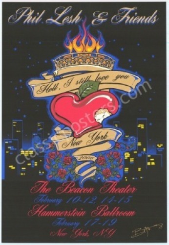 2006 Phil Lesh & Friends Beacon Theater & Hammerstein Ballroom Poster