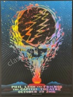 Dazzling John Warner Phil Lesh & Friends Foil Poster