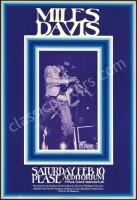 Rare Miles Davis Michigan Poster