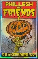 Stunning Foil Alan Forbes Phil Lesh & Friends Halloween Poster