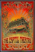 Attractive Foil Capitol Theatre 2014 Poster