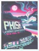 Beautiful Sam Chivers 2015 Phish at MSG Poster