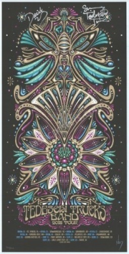 Tedeschi Trucks Band 2018 Tour Poster