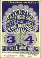 Signed Original BG-9 Grateful Dead Poster