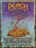 Beautiful 2015 Peach Festival Lava Foil Poster