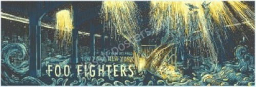 A Third 2015 Foo Fighters New York Poster