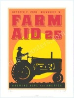 Attractive 2010 Farm Aid Poster