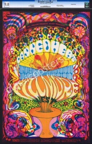Very Psychedelic BG-139 Canned Heat Poster
