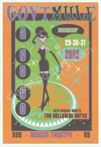 2005 Gov't Mule New Year's Poster