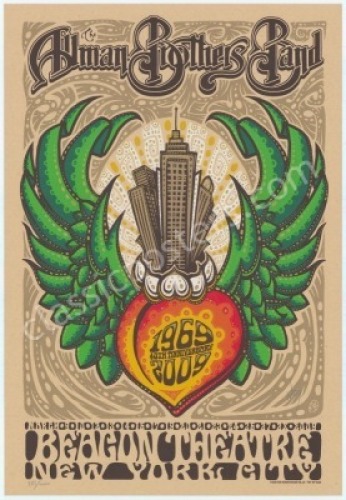 The Allman Brothers 40th Anniversary Poster