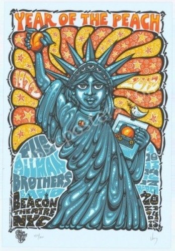 2012 The Allman Brothers Band Poster