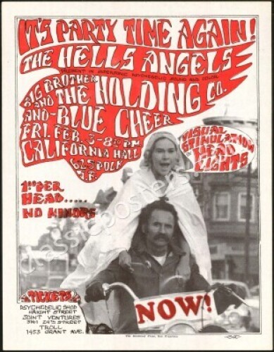 Superb AOR 2.248 Hells Angels Handbill