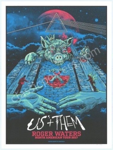 Roger Waters 2017 Tour Poster