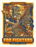 Foo Fighters New York Poster