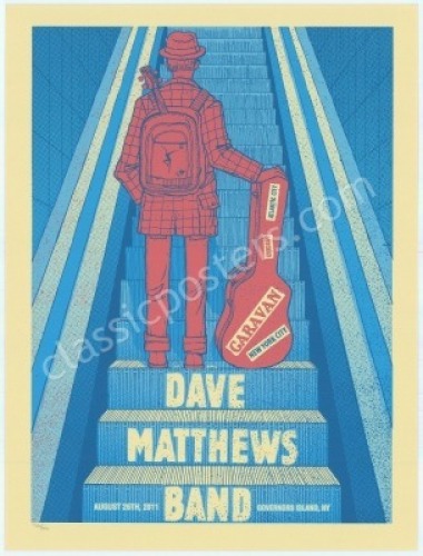 2011 Dave Matthews Band Poster