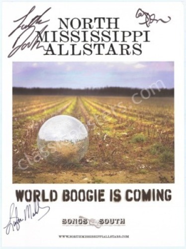 Another Band-Signed North Mississippi Allstars Poster