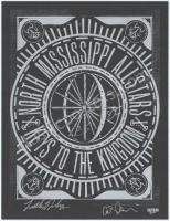 A Third Signed North Mississippi Allstars Promotional Poster