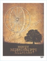 Signed North Mississippi Allstars Promotional Poster