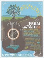 Attractive 2014 Farm Aid Poster