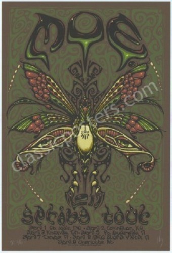 2011 Moe. Tour Poster