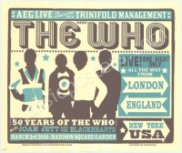 Scarce The Who Madison Square Garden Poster