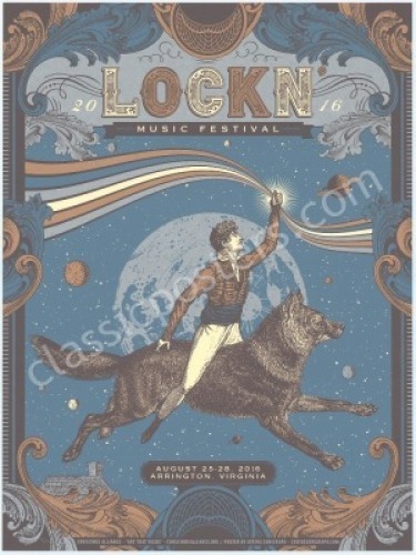 2016 Lockn' Music Festival Poster