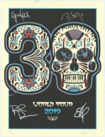 Band-Signed 2019 Mavericks World Tour Poster