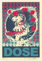 Signed 2009 DOSE Poster by Mouse