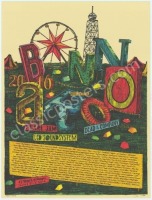 Signed 2016 Bonnaroo Poster