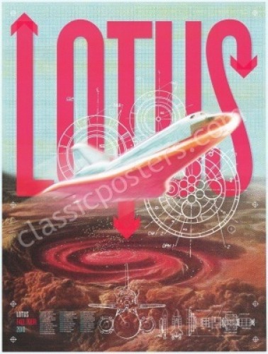 Lotus 2010 Fall Tour Poster