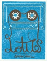 Signed 2010 Lotus Spring Tour Poster