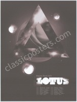 2011 Lotus Spring Tour Poster