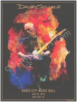 Very Nice David Gilmour New York Poster