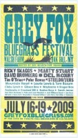 Grey Fox Bluegrass Festival Poster