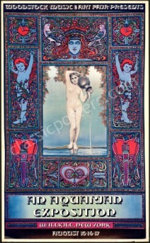 AOR 3.2 David Byrd Woodstock Poster